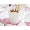Picture of PAPER CUPS WHITE WITH GOLD BORDER 260ML - 6 PACK